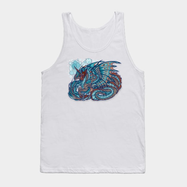 DRAGON MANDALA 3 Tank Top by MGphotoart